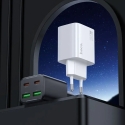 HOCO N56 reisilaadija | 30W | PD, QC, PPS | USB-C, USB-A | USB-C kuni Lightning kaabliga komplektis | must HOCO N56 reisilaadija | 30W | PD, QC, PPS | USB-C, USB-A | USB-C kuni Lightning kaabliga komplektis | must