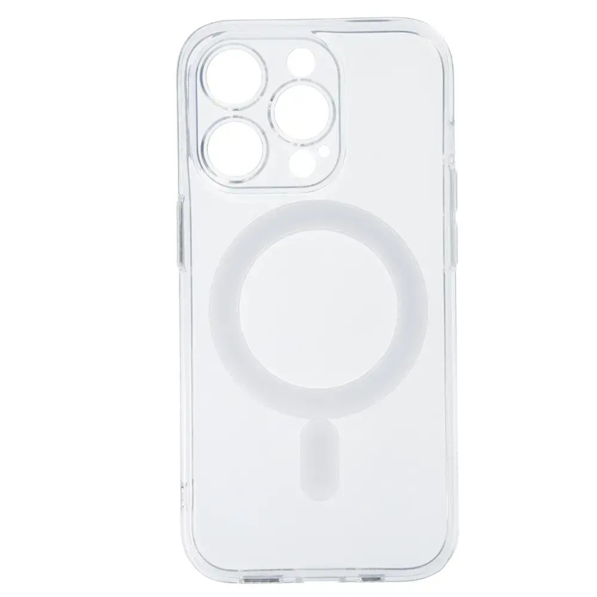 TEL PROTECT MagSilicone чехол с поддержкой MagSafe для телефона iPhone 14 Pro прозрачный – 2