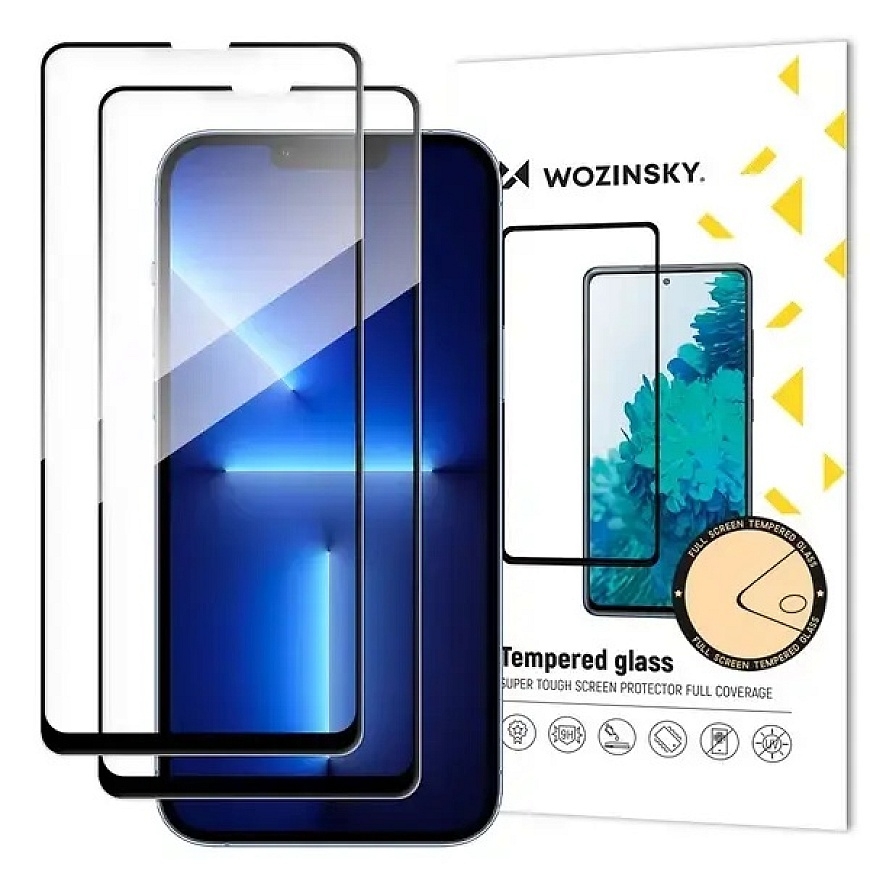 Wozinsky Full Glue karastatud kaitseklaas telefonile Galaxy A06 | Galaxy A05 (2 tk.)