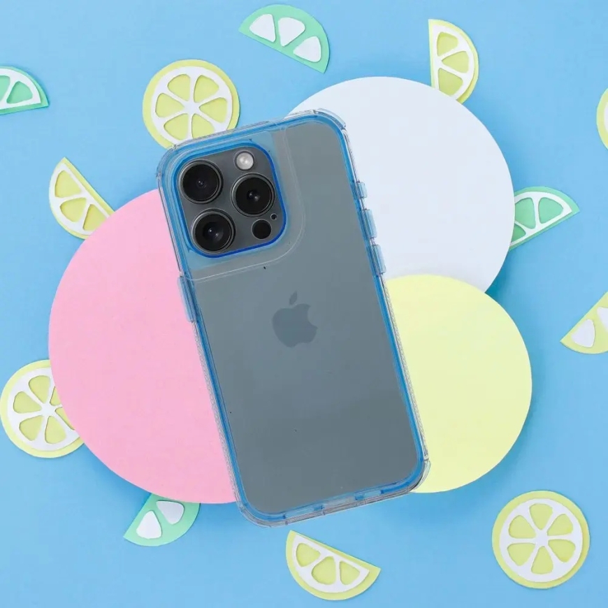 MATRIX CLEAR чехол для телефона iPhone 17 Air синий – 5