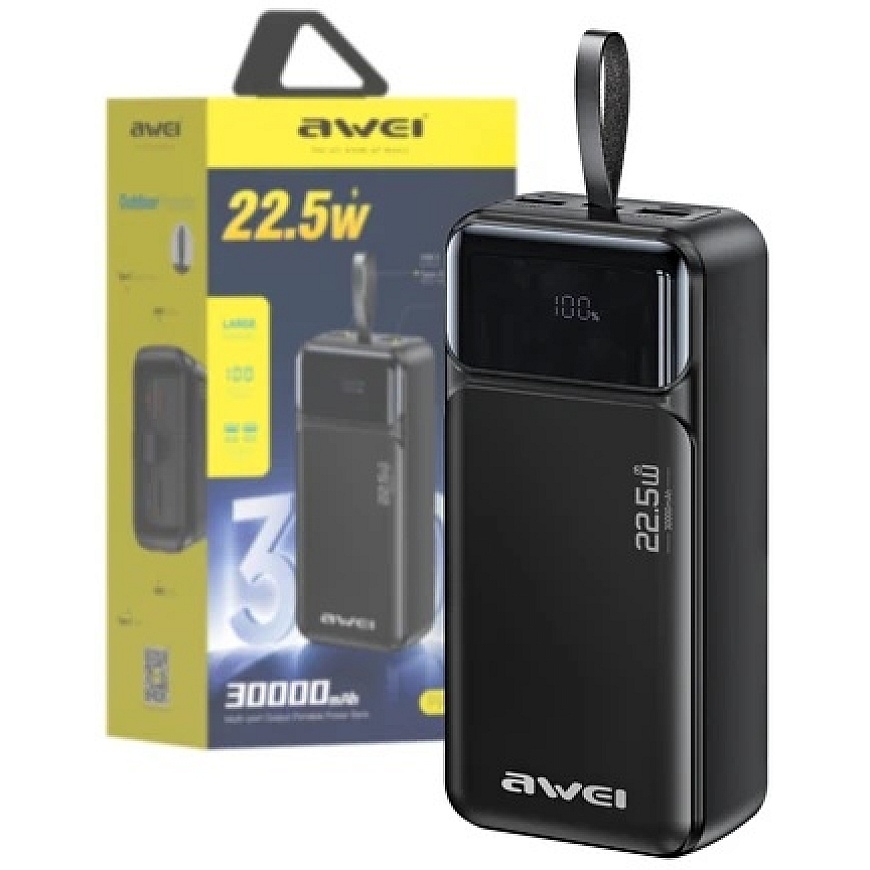 Powerbank 30000mAh 22,5W AWEI PA-103 must