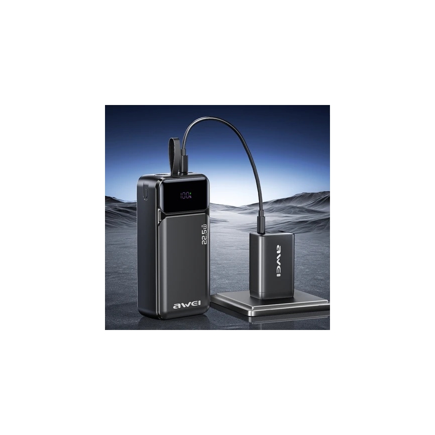 Powerbank 30000mAh 22,5W AWEI PA-103 must – 4