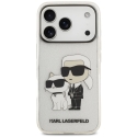 Karl Lagerfeld IML NFT Glitter Karl&Choupette -kotelo iPhone 18 Pro / 17 Pro - läpinäkyvä Karl Lagerfeld IML NFT Glitter Karl&Choupette -kotelo iPhone 18 Pro / 17 Pro - läpinäkyvä