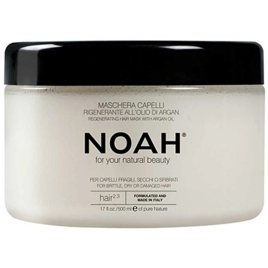 Noah 2.3. Uudistava hiusnaamari arganöljyllä kuiville ja vaurioituneille hiuksille, 500 ml – 2