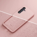 Силиконовый Маг чехол для Samsung Galaxy A37 5G светло-розовый Силиконовый Маг чехол для Samsung Galaxy A37 5G светло-розовый