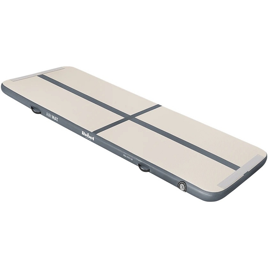 Airtrack REBEL 300x100x10 gimnastikos ir akrobatikos takelis - pilkas – 3