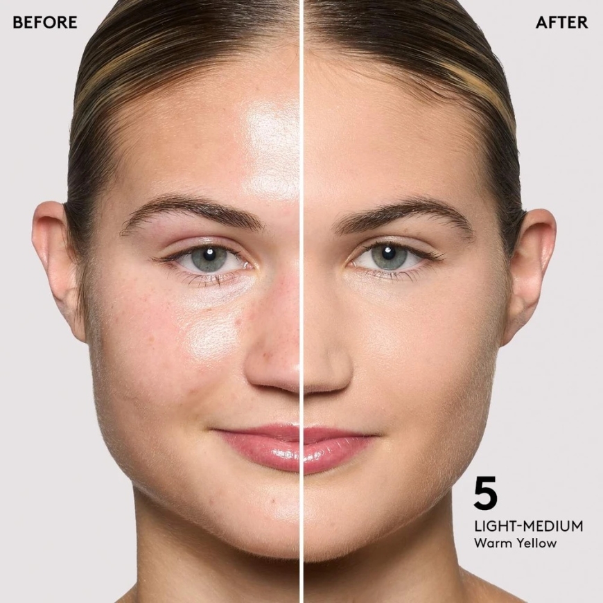 Fenty Beauty „Eaze Drop Blurring Skin Tint“ drėkinamasis makiažo pagrindas, spalva: 05 Light Medium, 32 ml – 2