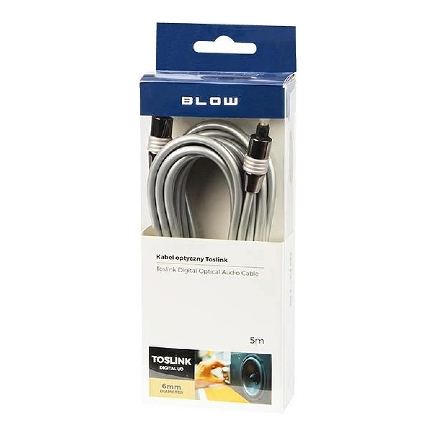 Blow Optinen liitin TOSLINK 5mm 5.0m
