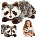 Lean Toys Plush Toy - Raccoon, 41 cm Lean Toys Plush Toy - Raccoon, 41 cm