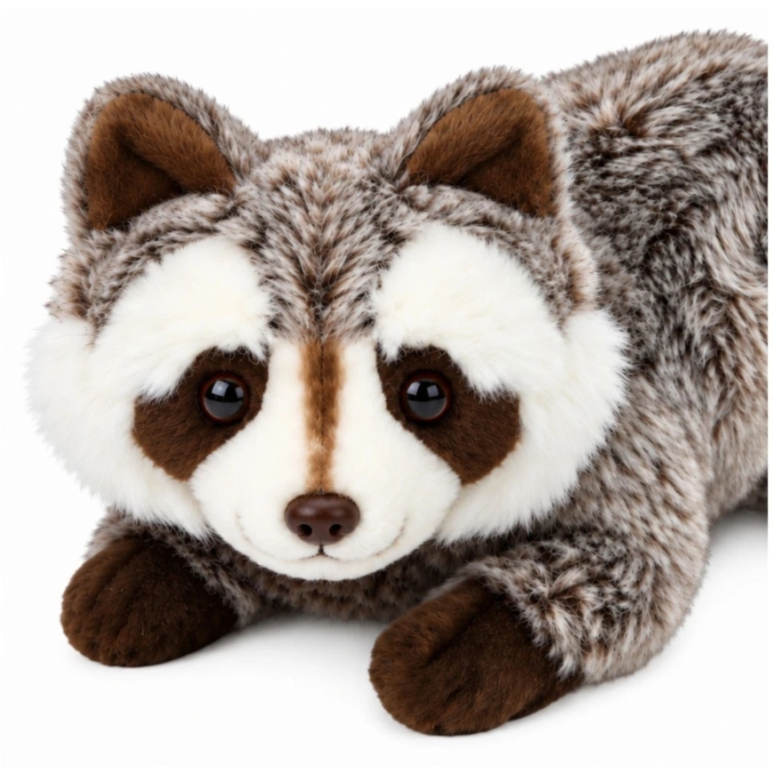 Lean Toys Mīkstā rotaļlieta - jenots, 41 cm – 3