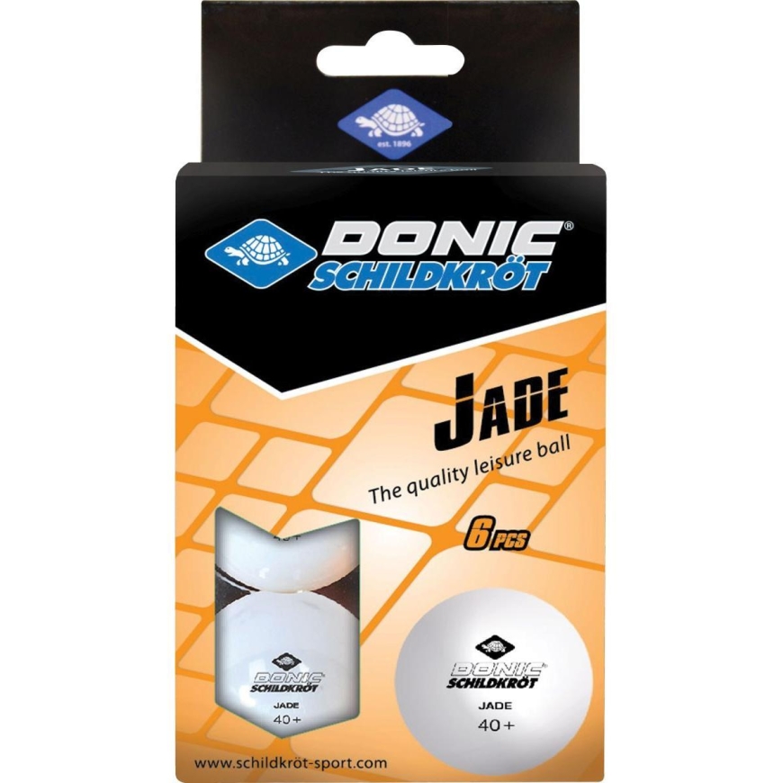 Ping teniso kamuoliukai Donic Jade 6 vnt balti – 5