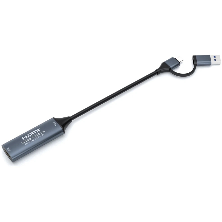 Адаптер AV Ligawo PREMIUMCORD 4K@60Hz HDMI для записи видео/аудио сигнала на компьютер с подключением USB3.0 и USB-C (ku2grab9) – 5