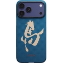 Pitaka Edge Case, Ink Horse Azure Green - iPhone 17 Pro Max Pitaka Edge Case, Ink Horse Azure Green - iPhone 17 Pro Max
