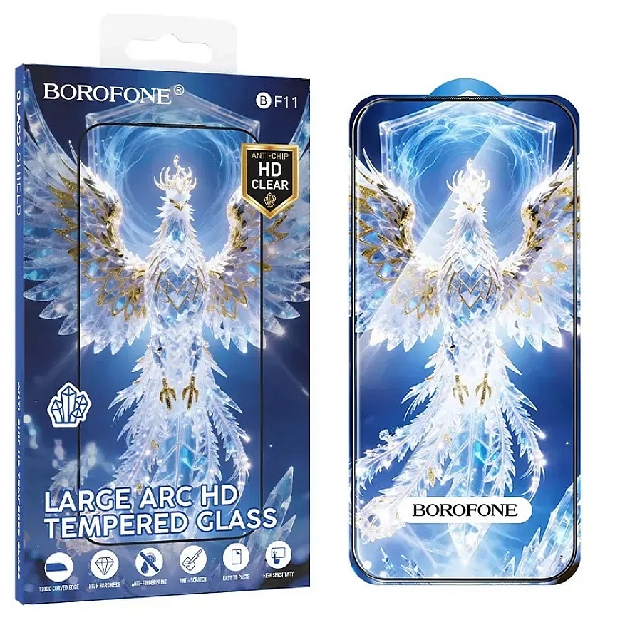 Borofone BF11 Armor Shield Full Screen HD -lasi Iphone 16 Pro/17:lle