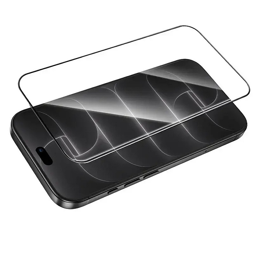 Borofone Tempered glass BF11 Armor Shield Full Screen HD for Iphone 16 Pro/17 – 3