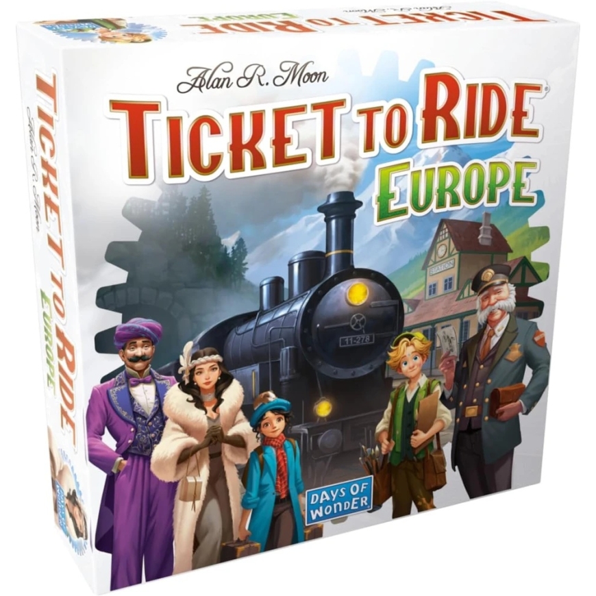 Days Of Wonder Ticket To Ride: Eiropa (2026 atjauninājums)