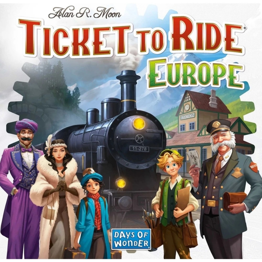 Days Of Wonder Ticket To Ride: Eiropa (2026 atjauninājums) – 2