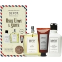 Depot rinkinys: 400 Shave Specifics Nr. 402, eteriniai aliejai, raminantis, prieš ir po skutimosi skystis, 100 ml + 400 Shave Sp Depot rinkinys: 400 Shave Specifics Nr. 402, eteriniai aliejai, raminantis, prieš ir po skutimosi skystis, 100 ml + 400 Shave Sp