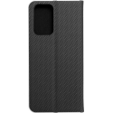 Dėklas Forcell Oem LUNA Book Carbon for Xiaomi Redmi Note 10 Pro juodos spalvos
