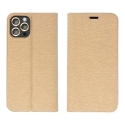 LUNA knyginio tipo telefono dėklas iPhone 17 Air auksinis LUNA knyginio tipo telefono dėklas iPhone 17 Air auksinis