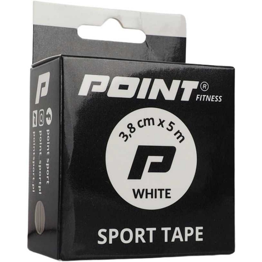 Спортивная лента Point Tape 3,8 см x 5 м белая – 2