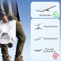 Magнитный держатель Spacetronik SSM18 для Starlink Mini, белый Magнитный держатель Spacetronik SSM18 для Starlink Mini, белый