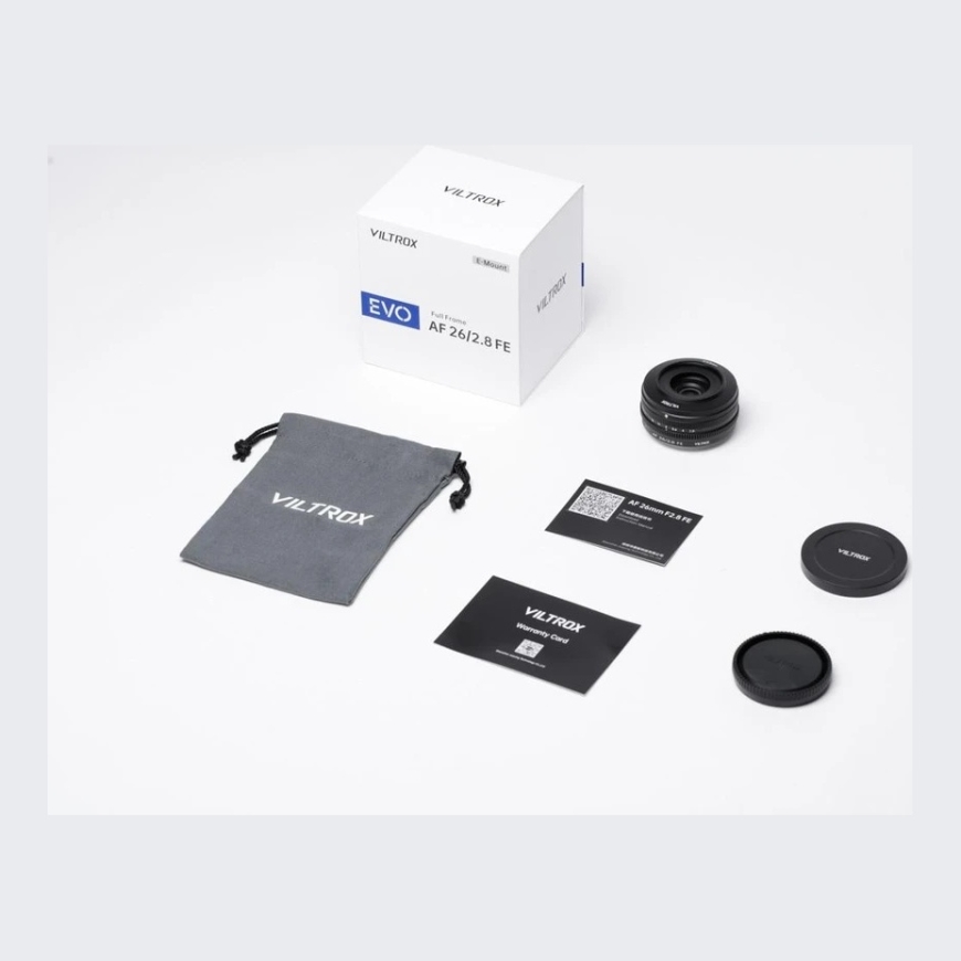 Objektiivi - Viltrox AF 26mm F2.8 EVO Automaatt tarkennus Kompaktinen objektiivi Sony FE:lle – 2
