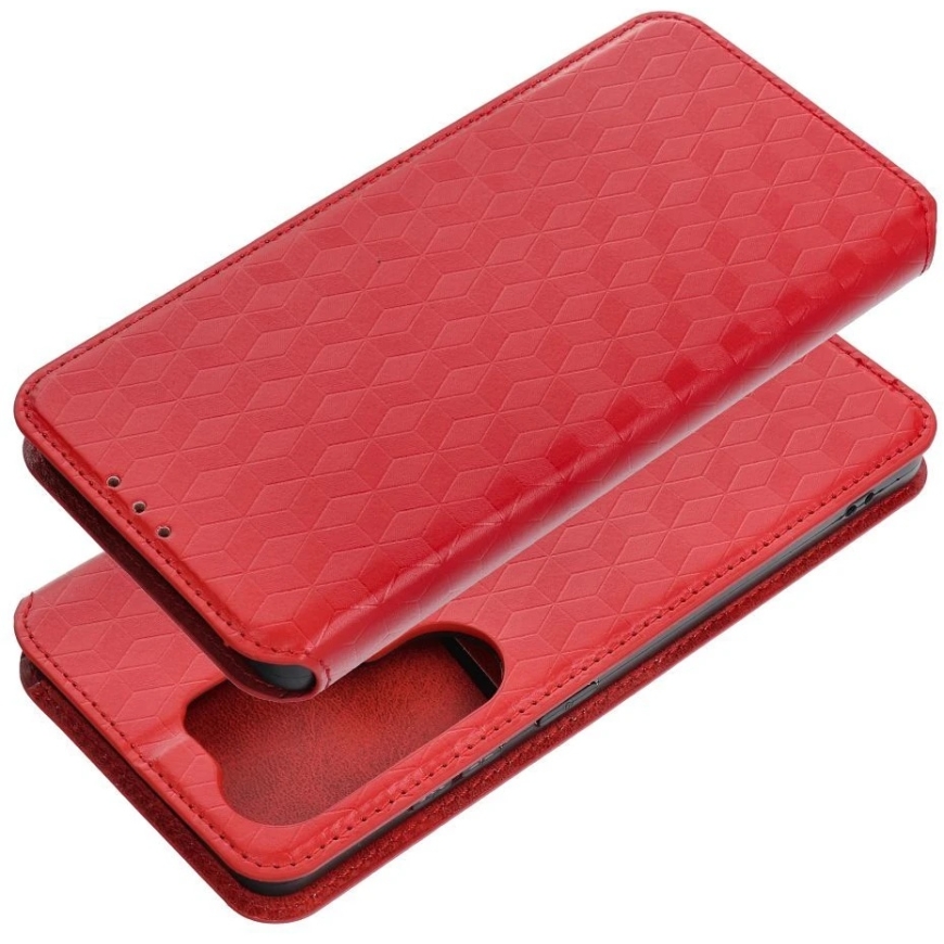 OEM Чехол с клапаном Xiaomi Redmi 17 4G / 17 5G EU Cubic Book красный – 4