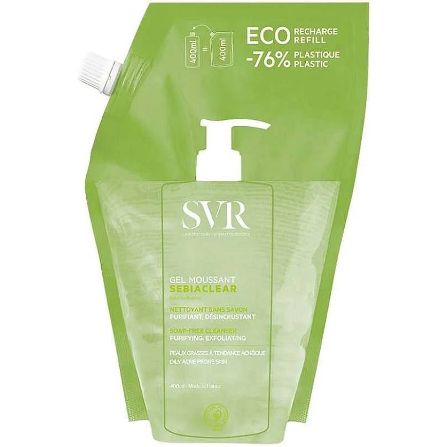 Svr SEBIACLEAR attīrošais gels uzpilde 400 ml