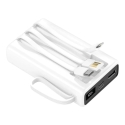 Setty SPB-LC-220 Power Bank | 20 000 mAh | USB-C, Lightning | valkoinen Setty SPB-LC-220 Power Bank | 20 000 mAh | USB-C, Lightning | valkoinen