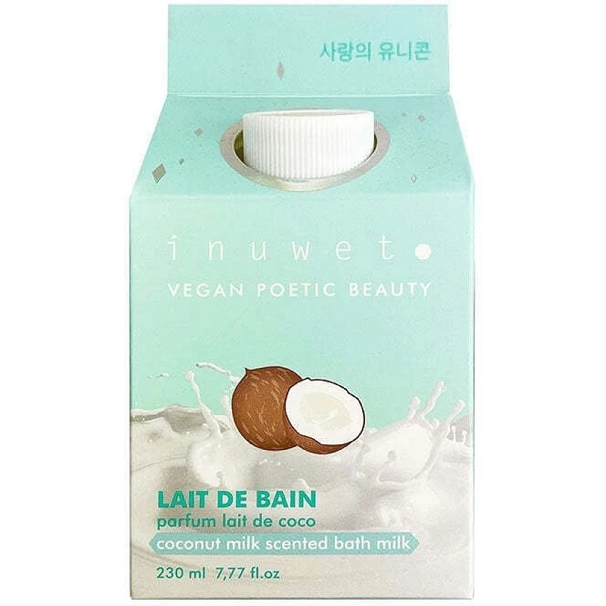 Inuwet Coco Coconut Cleansing and Softening Bath Milk, 230 ml – 2