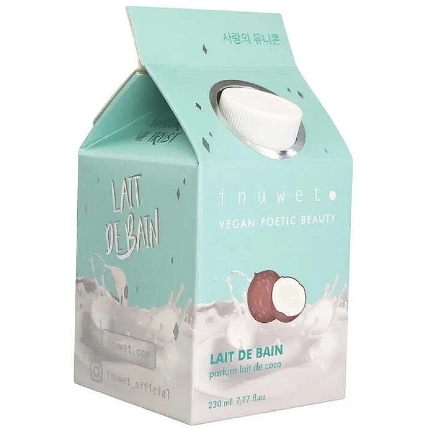 Inuwet Coco Coconut Cleansing and Softening Bath Milk, 230 ml – 3