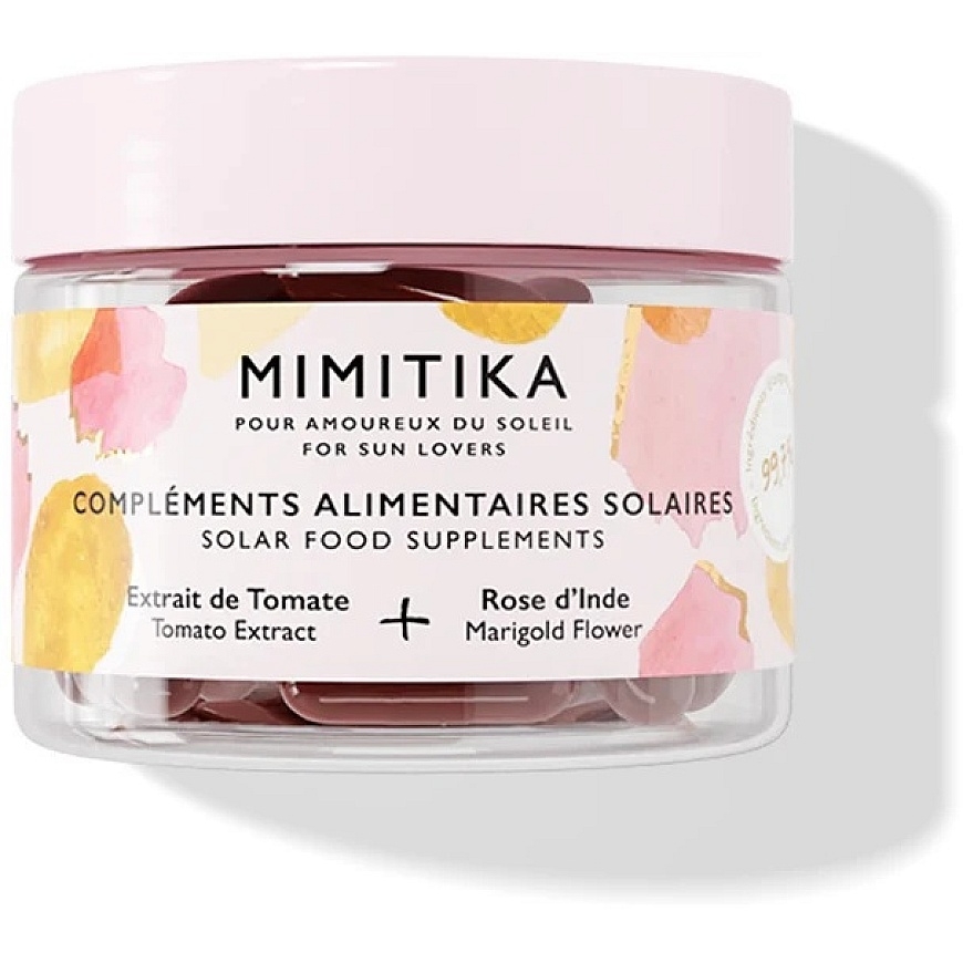Mimitika, Solar Food, Tomaattiuute - Kehäkukka, Aurinkosuoja, Päivä, Ravintolisät, 25 g – 3