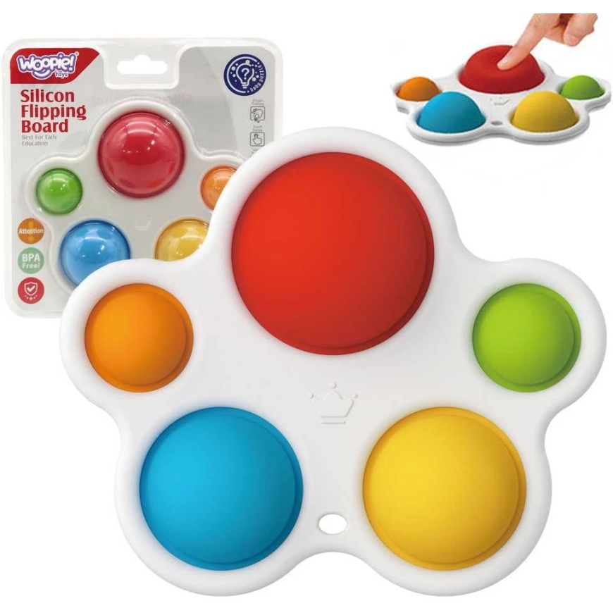 Woopie Baby WOOPIE Игрушка-антистресс для сосания Поп Ит Монтессори – 2