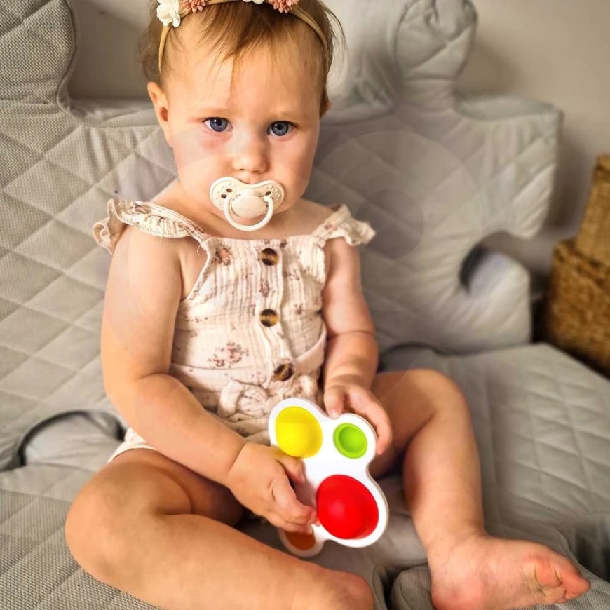 Woopie Baby WOOPIE Rotaļlieta-kramtulis Stresa mazināšanai POP IT Montessori – 3
