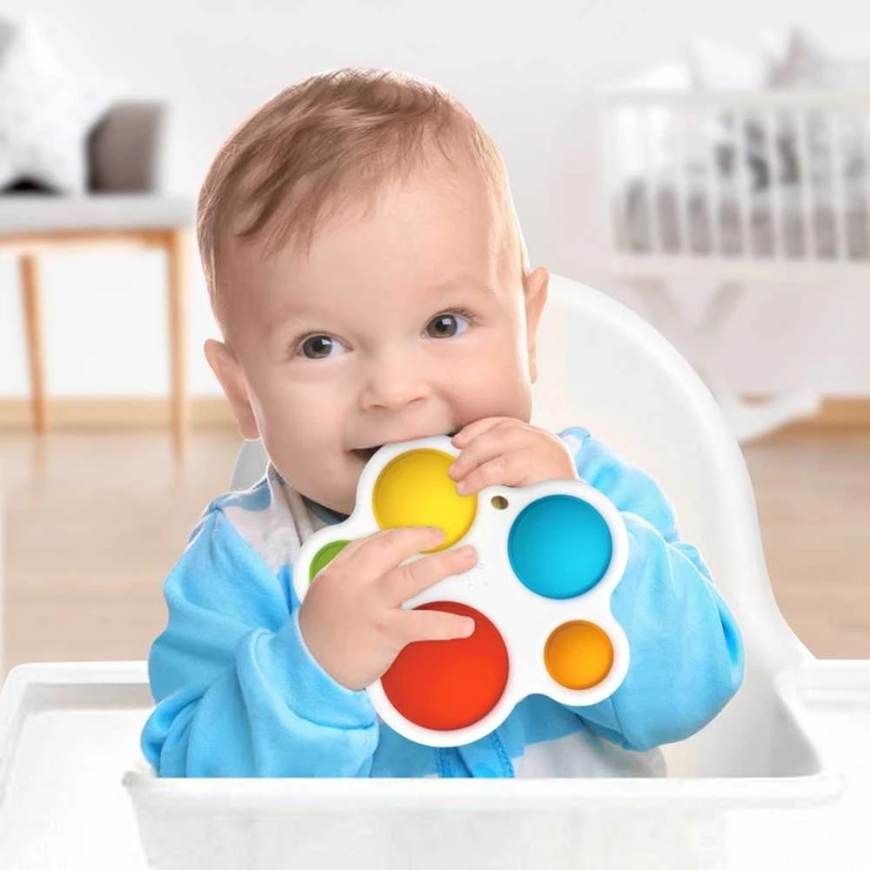 Woopie Baby WOOPIE Fidget Toy Teething Stress Relief POP IT Montessori – 5