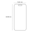 Tempered glass 2,5D for iPhone 16 Plus 6,7" Tempered glass 2,5D for iPhone 16 Plus 6,7"