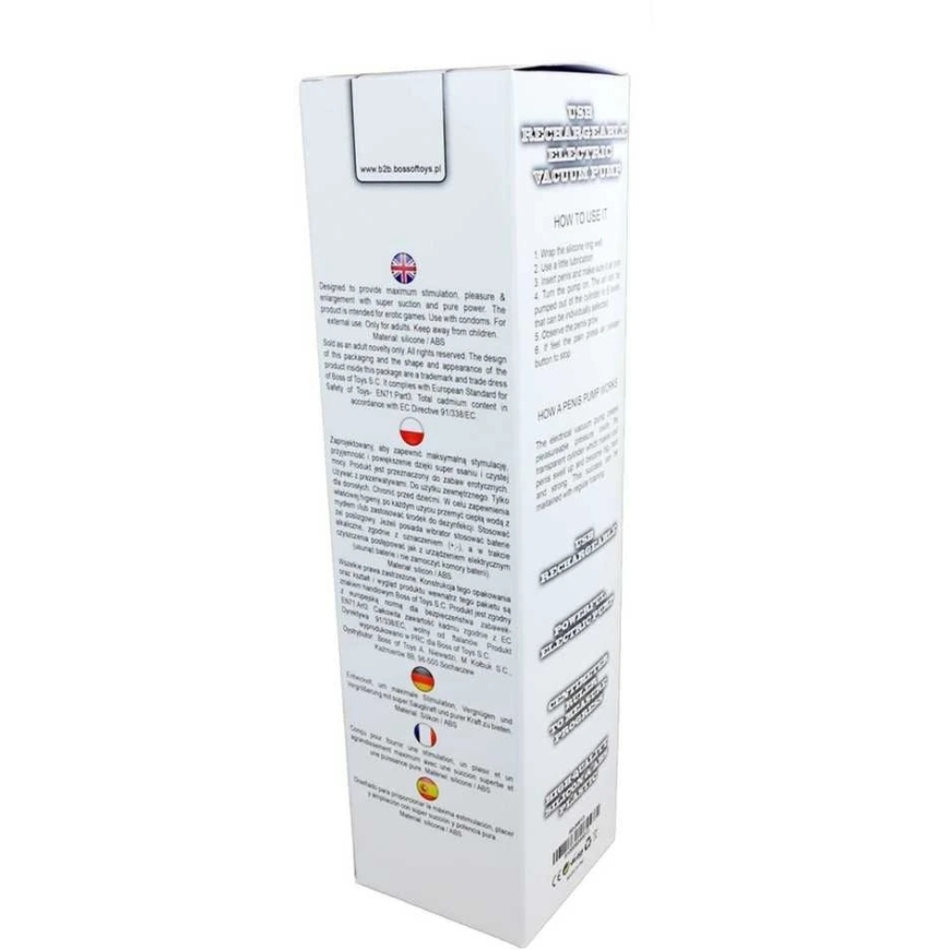 B sērijas Power B sērijas dzimumlocekļa palielināšanas sūknis elektriskais 29 cm – 2