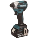 Makita DTD158RFJ Akumulatora triecienurbis, 18 V, 2x5,0 Ah 170 Nm, LED, BL motors, MAKPACK Makita DTD158RFJ Akumulatora triecienurbis, 18 V, 2x5,0 Ah 170 Nm, LED, BL motors, MAKPACK