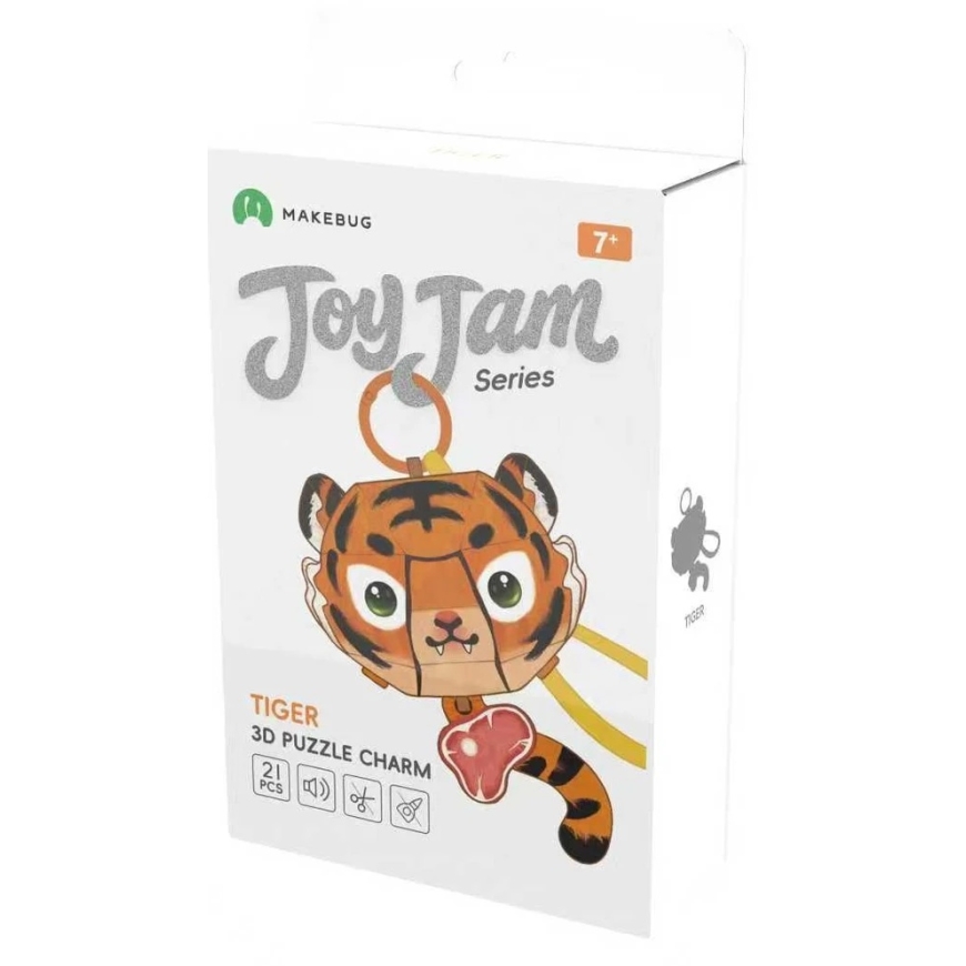 MAKEBUG 3D popierinė dėlionė Tigras, MB-D-0061