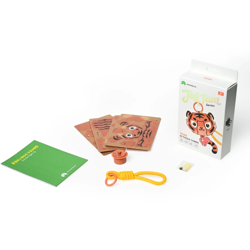 MAKEBUG 3D paper puzzle Tiger, MB-D-0061 – 4