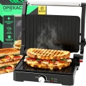 Black & Decker Grilis Panini sviestmaižu grils, tosteris, liela elektriska izvelkama 1500 W - or1332 Black & Decker Grilis Panini sviestmaižu grils, tosteris, liela elektriska izvelkama 1500 W - or1332