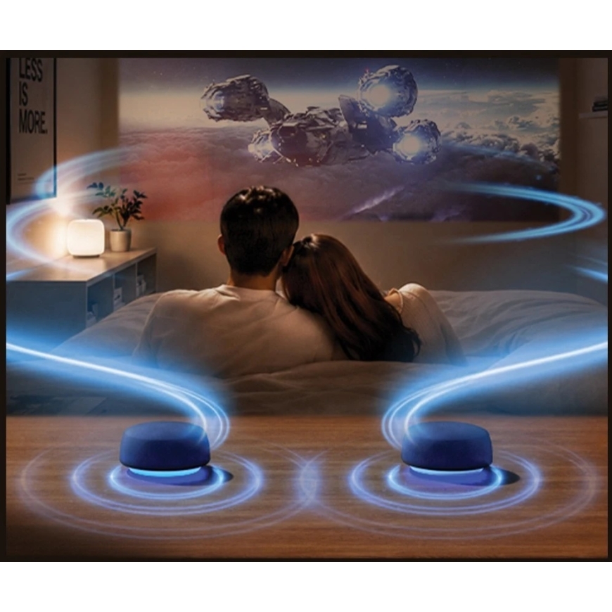 Energea Magaudio Aura Double "Bluetooth" Speakers with Docking Station, Black – 4