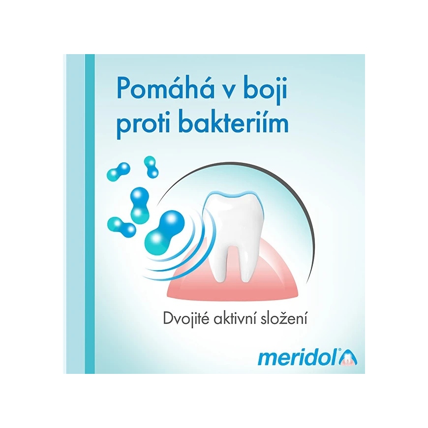 Meridol dantų pasta dantenų apsaugai ir dantų balinimui Gentle Baltas 75 ml – 3