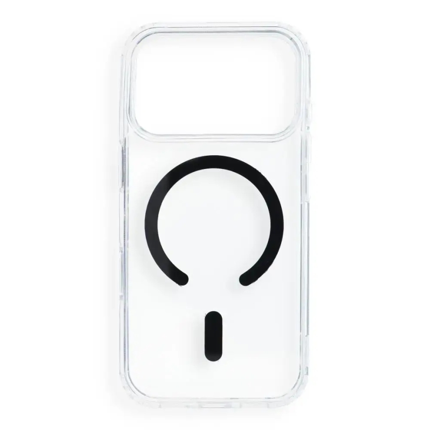 Drop Glue Colorful Ring Mag чехол с поддержкой MagSafe для телефона iPhone 17 Pro | iPhone 18 Pro чёрный