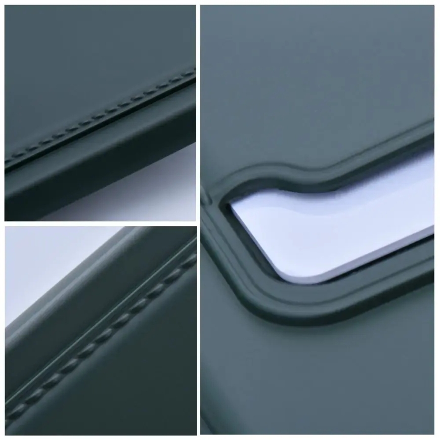 Card grāmatveida maciņš telefonam iPhone 15 Pro Max zaļš – 4
