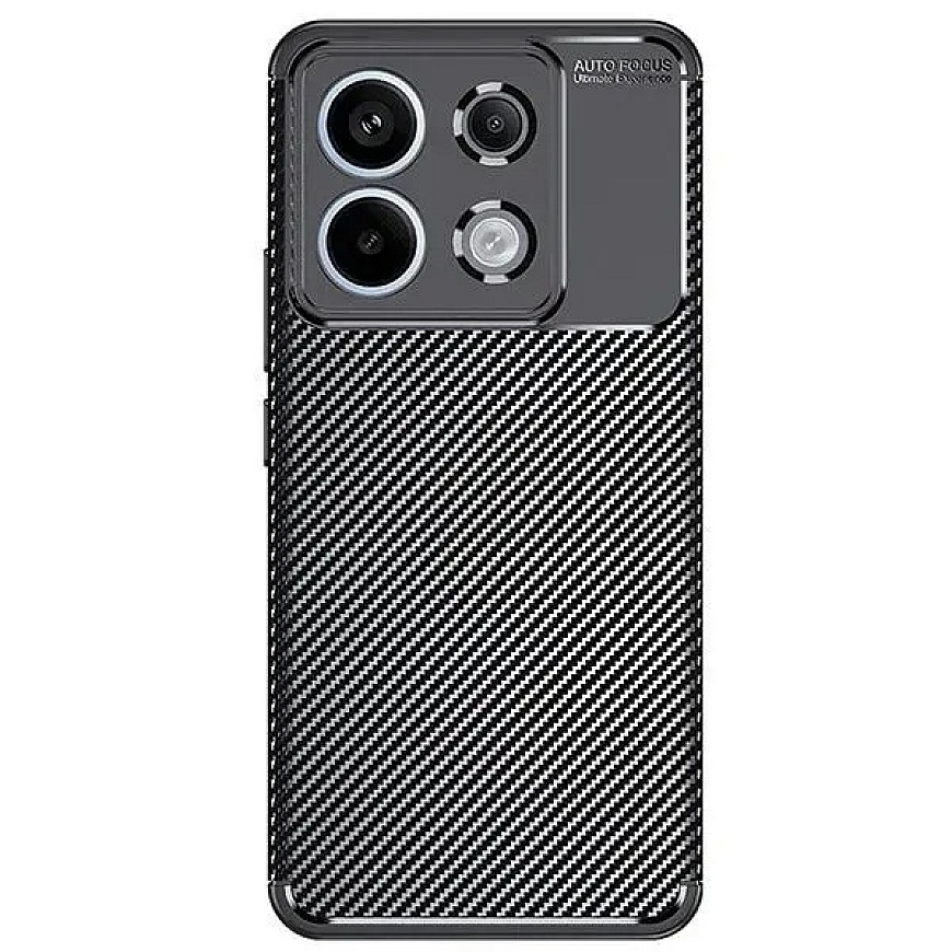 Чехол Beline Carbon Armor для Xiaomi Redmi Note 13 Pro 5G / черная коробка