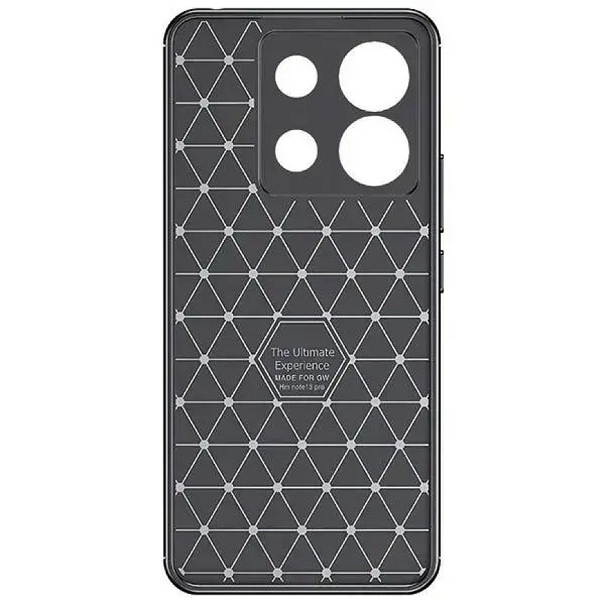Beline Carbon Armor ümbris Xiaomi Redmi Note 13 Pro 5G jaoks / must karp – 2