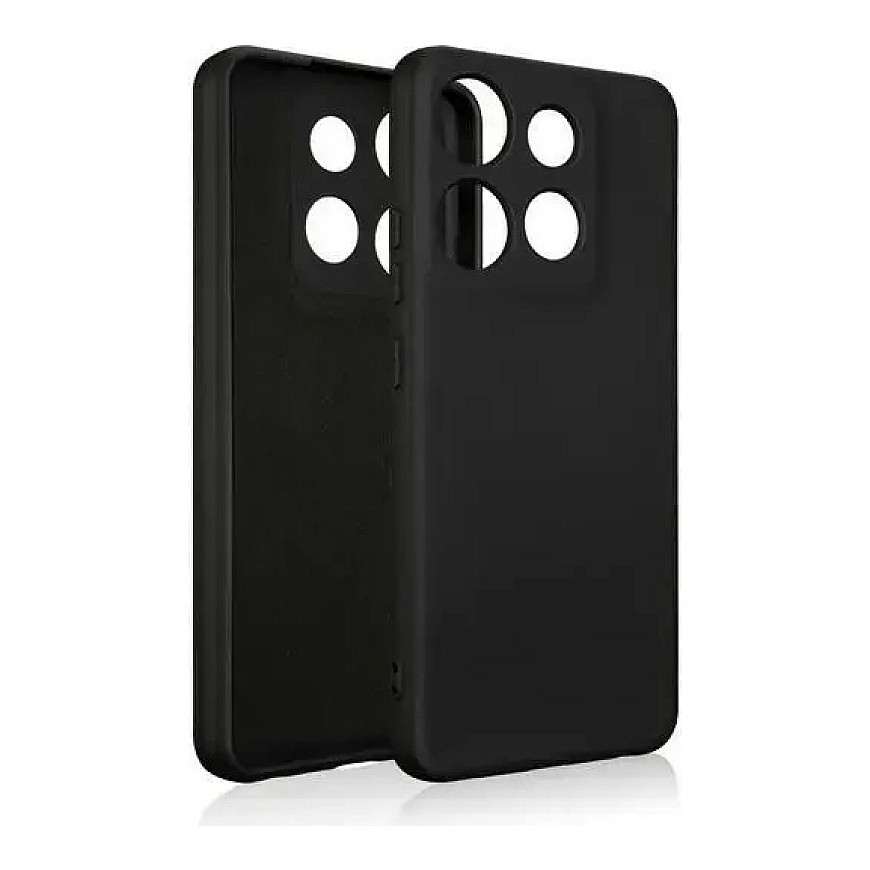Beline-silikonikuori Infinix Smart 7/musta