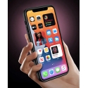 Renkaansuojus Xiaomi Redmi 9:lle punainen